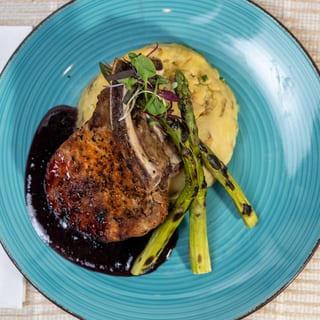 bone-in pork chop